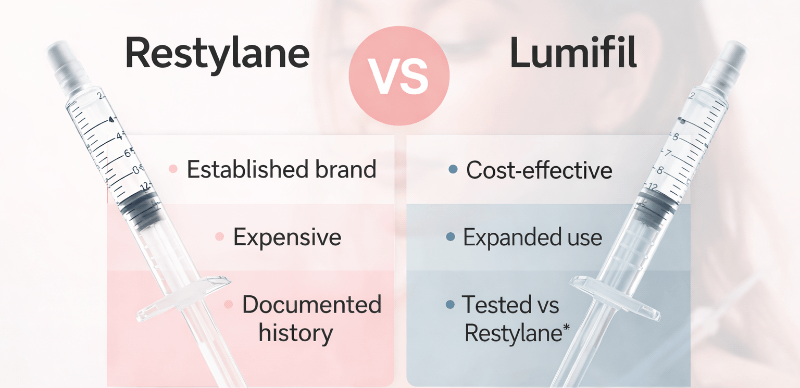 Restylane vs Lumifil � hvorfor flere klinikker i Norge velger Lumifil